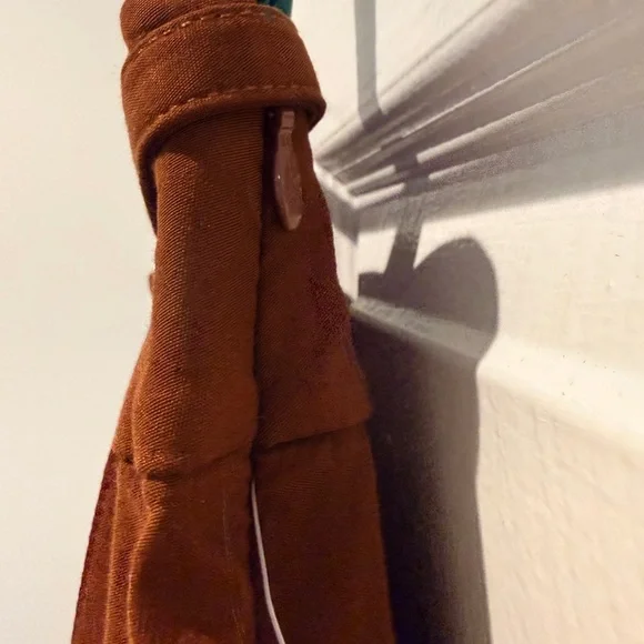 NWT By Anthropologie Size XL Belted Pencil Skirt Brown - Picture 9 of 13